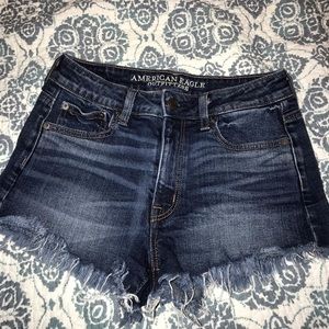 American Eagle Hi Rise Festival Shorts